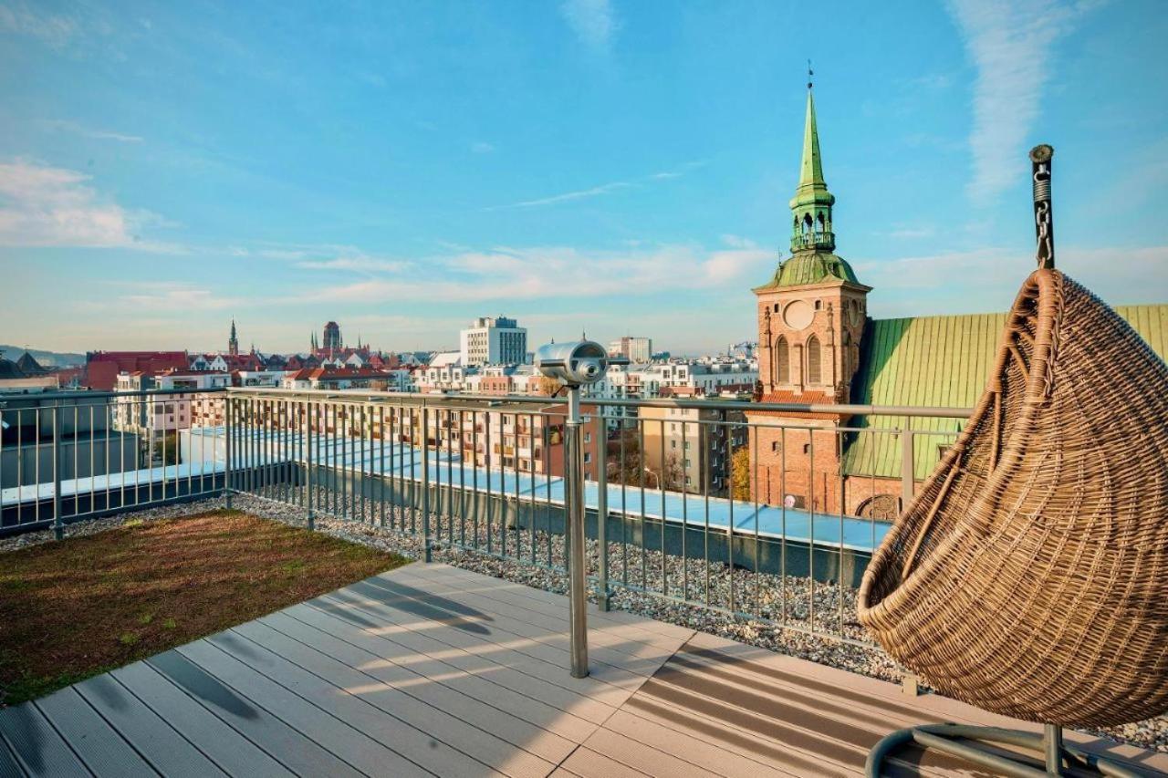 Uroczy Apartament Dlugie Ogrody 48 Gdaňsk Exteriér fotografie